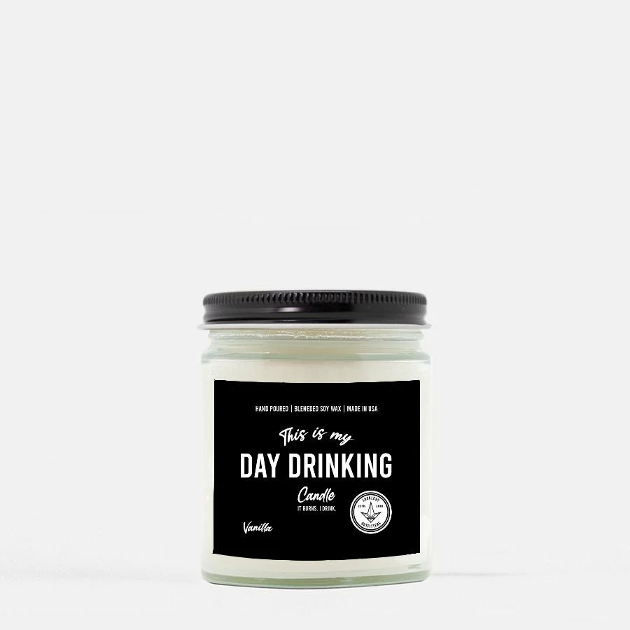 Outlet ⭐ Luckless Outfitters Day Drinking Candle (Hand Poured 9 Oz.) Vanilla ⭐ 3 Luckless Outfitters Day Drinking Candle (Hand Poured 9 Oz.) Vanilla