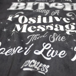 Yoycol Positive Message Heavy Fleece Sweatshirt Women