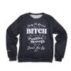 Yoycol Positive Message Heavy Fleece Sweatshirt Women