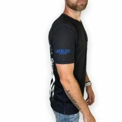 Luckless Outfitters Respect The Blue Men's T-shirt