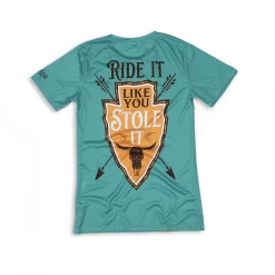 Yoycol LO RIDE IT LIKE YOU STOLE IT | Athletic Tee Women