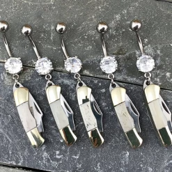 Bullet Designs Rough Rider Belly Ring Women