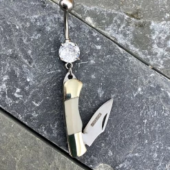 Bullet Designs Rough Rider Belly Ring Women