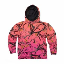 Printful Women Darlin Camo Hoodie Sun Kissed