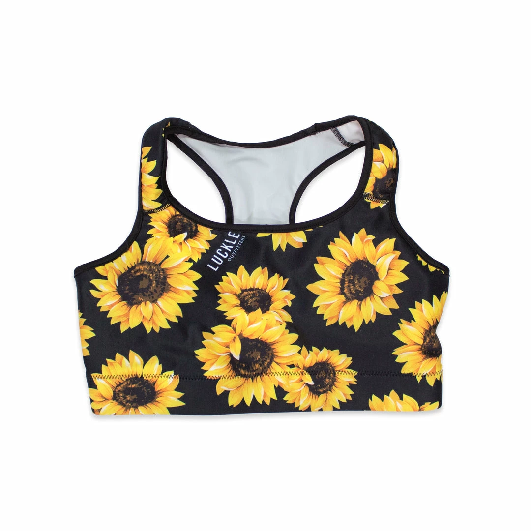 Best Pirce 👏 Printful Sunflower Sports Bra 👩 Women ⌛ 3 Printful Sunflower Sports Bra Women