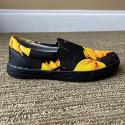 Luckless Outfitters Sunflower Low Top Slips Women
