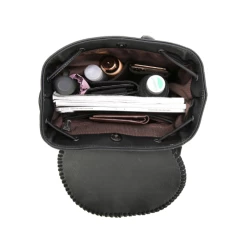 Montana West Trinity Ranch Hair On Cowhide Collection Backpack