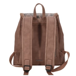Montana West Trinity Ranch Hair On Cowhide Collection Backpack