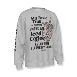 Yoycol Toxic Trait Heavy Fleece Sweatshirt