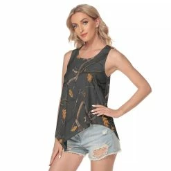 Yoycol Midnight Camo Women's Irregular Hem Tank