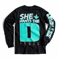 Luckless Outfitters Women She Wants The Diesel (Multiple Styles/Colors)