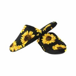 Deals ⭐ Interestprint Sunflower Cotton House Slippers 👩 Women 👏 13 Interestprint Sunflower Cotton House Slippers Women