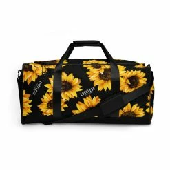 Printful Sunflower Large Duffle Bag