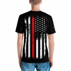 Luckless Outfitters RESPECT THE RED MEN'S T-SHIRT