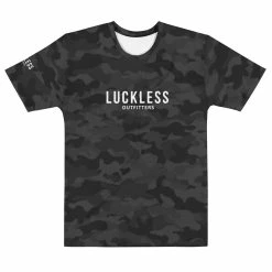 Luckless Outfitters Men's Premium Tee | Black Camo