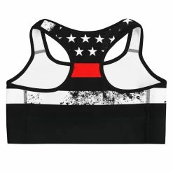 Luckless Outfitters RESPECT THE RED SPORTS BRA