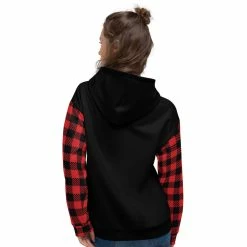Printful Women Buffalo Plaid Unisex Hoodie