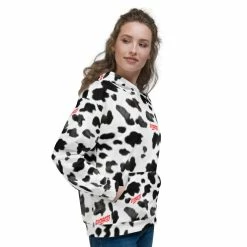 Printful Holy Cow Unisex Hoodie Women