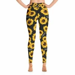 Budget ๐ Printful Sunflower Yoga Leggings ๐ 16 Printful Sunflower Yoga Leggings