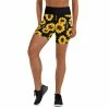 Printful Sunflower Yoga Shorts