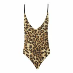Interestprint Wild Cat One Piece Swimsuit Women