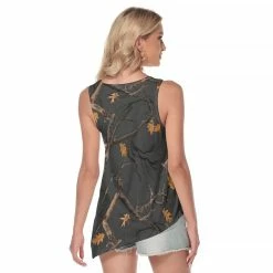Yoycol Midnight Camo Women's Irregular Hem Tank