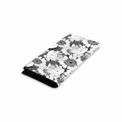Interestprint Monochrome Sunflower Women's Wallet