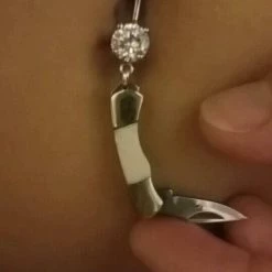 Bullet Designs Rough Rider Belly Ring Women