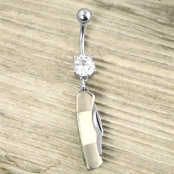 Bullet Designs Rough Rider Belly Ring Women