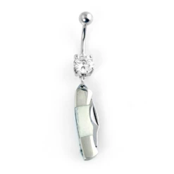 Bullet Designs Rough Rider Belly Ring Women