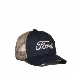 Outdoor Cap FORD Navy + Natural Snapback Women