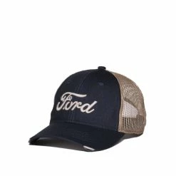 Outdoor Cap FORD Navy + Natural Snapback Women