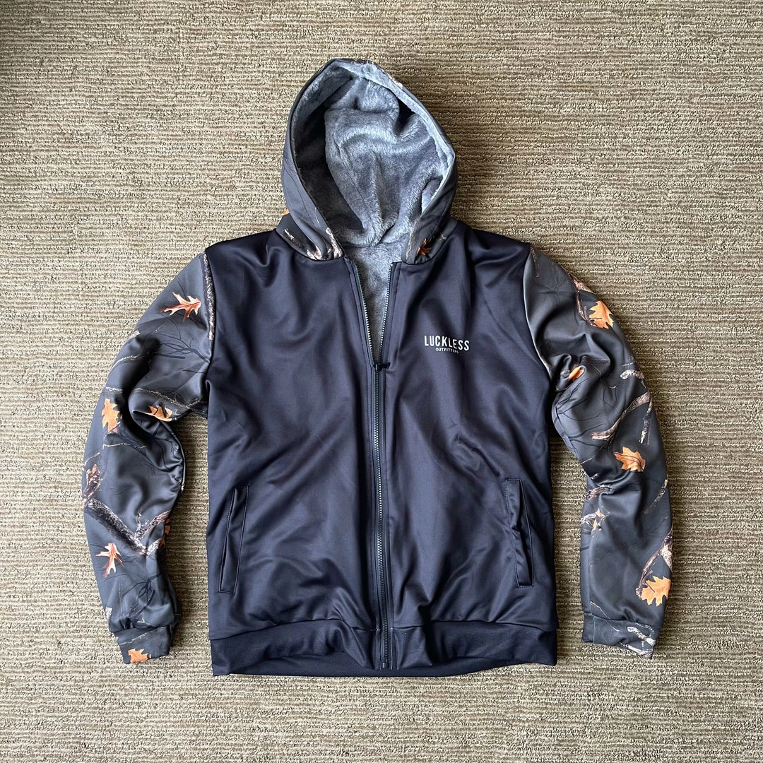 Best Pirce ๐คฉ Yoycol Midnight Camo Heavy Zip Fleece Hoodie ๐ฉ Women โ 7 Yoycol Midnight Camo Heavy Zip Fleece Hoodie Women