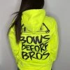 Luckless Outfitters Bows Before Bros Hoodie | Safety Green Women