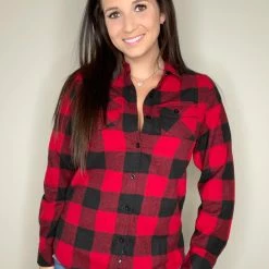 Deals ๐ Luckless Outfitters Ladies Boyfriend Flannel - Tea Sweet & ๐ฅพ Boots Muddy โค๏ธ 11 Luckless Outfitters Ladies Boyfriend Flannel - Tea Sweet & Boots Muddy