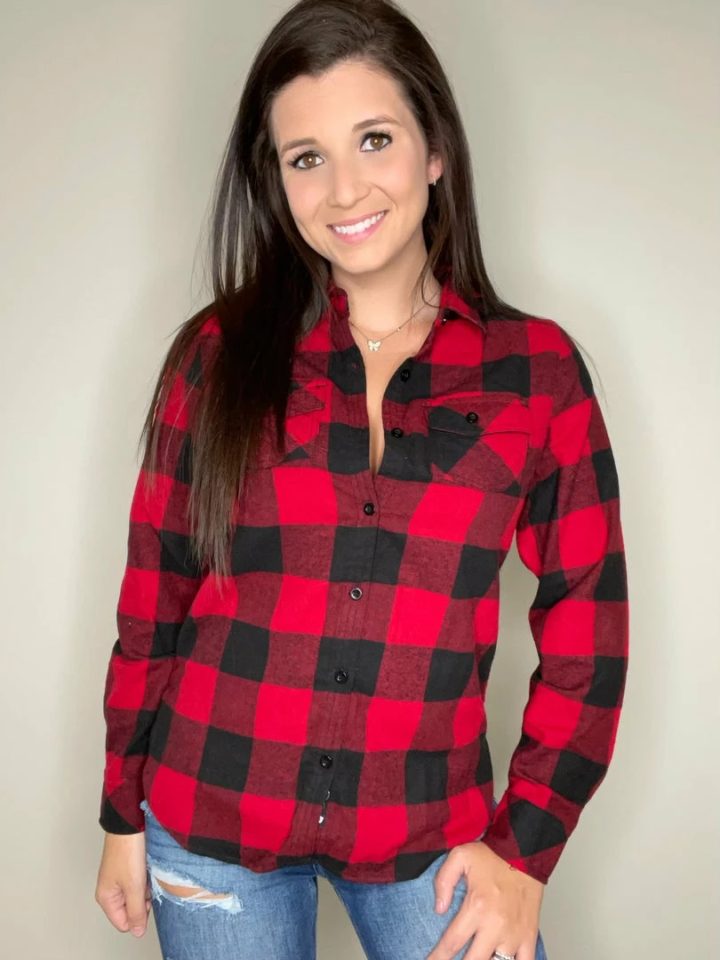 Deals ๐ Luckless Outfitters Ladies Boyfriend Flannel - Tea Sweet & ๐ฅพ Boots Muddy โค๏ธ 7 Luckless Outfitters Ladies Boyfriend Flannel - Tea Sweet & Boots Muddy