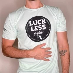 Luckless Outfitters Men's Premium Tee | Lite Blue