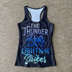 Brand new π― Yoycol Thunder Rolls Racerback Tank Top π© Women π 17 Yoycol Thunder Rolls Racerback Tank Top Women