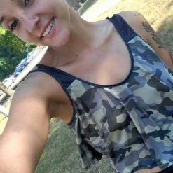 Yoycol Camo Women's Ruffled Bikini | Multicam