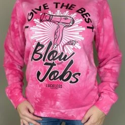 Luckless Outfitters I Give The BEST Blow Jobs Crew