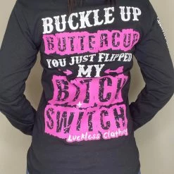 Luckless Outfitters Buckle Up Buttercup (Multiple Styles/Colors) Women