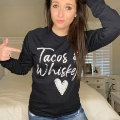 Luckless Outfitters Women Tacos And Whiskey (Multiple Styles)