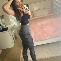 Luckless Outfitters High Waisted Seamless Camo Leggings (Multiple Colors)