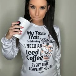 Yoycol Toxic Trait Heavy Fleece Sweatshirt