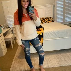 Yoycol Fall Festival Fleece Sun Kissed Coral