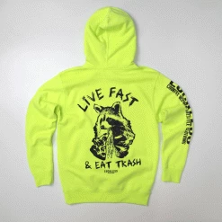 Luckless Outfitters Live Fast Eat Trash Heavyweight Hoodie