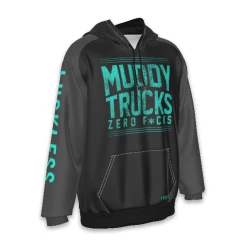 Yoycol Muddy Trucks Zero F*cks | Tiffany Blue + Blocked Women