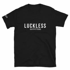 Luckless Outfitters Monochrome Short-Sleeve Unisex T-Shirt Men