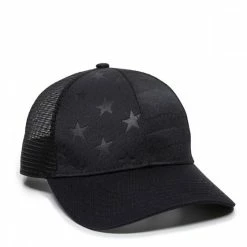Outdoor Cap Men OC Debossed Stars And Stripes Hat