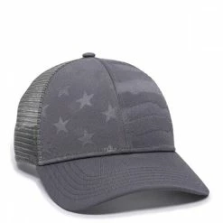Outdoor Cap Men OC Debossed Stars And Stripes Hat
